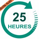 Forfait 25 heures : 1590€ (payable en 4 X 397,5€)