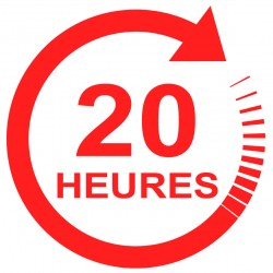 Forfait 20 heures : 1140 € (payable en 3 X 380 €)