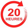 Forfait 20 heures : 1300 € (payable en 4 X 325€)