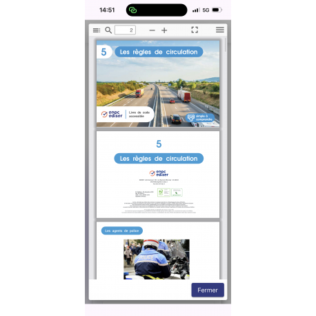 Coffret Le Code de la Route Accessible 11 livrets FALC
