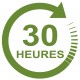 Forfait 30 heures : 1500 € (payable en 4 X 375€)