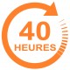 Forfait 40 heures : 1980 € (payable en 4 X 495 €)