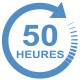 Forfait 50 heures : 2400 € (payable en 4 X 600 €)